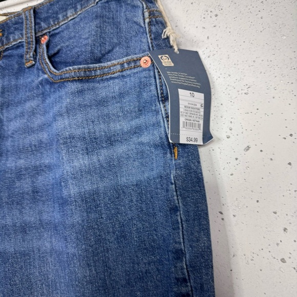 Universals Threads Vintage Straight Distressed Mom Jeans Size 10 - Picture 6 of 9